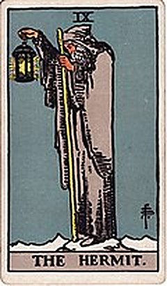 Lá IX, Ẩn Sĩ, bản in 1909